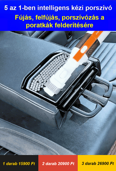Öt az egyben intelligens kézi porszívó