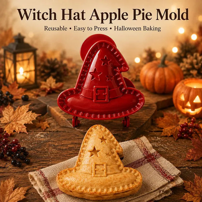 🎃 8 darabos halloweeni mini kézi piteforma-készlet