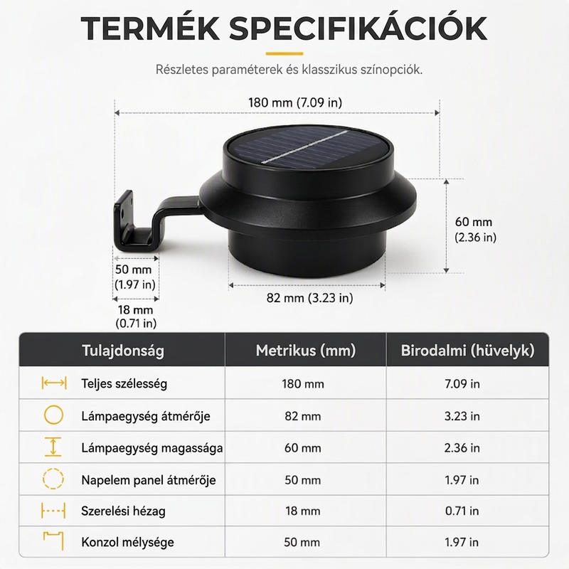 🌞💡 Napelemes Kültéri Lámpa: Vízálló + Automatikus Fény!