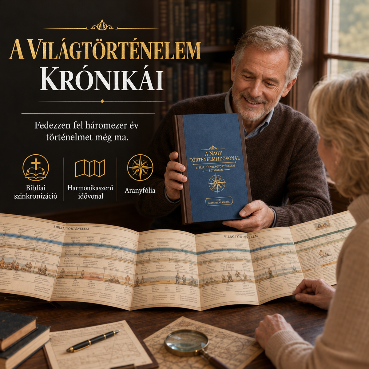 Adam szinkronológiai történelmi táblázata – Bibliai és világtörténelmi idővonal