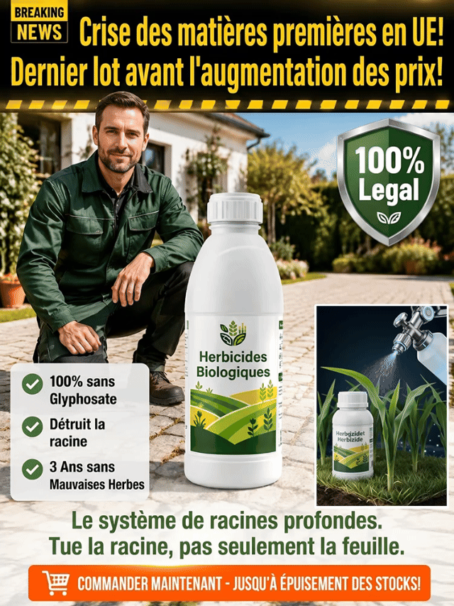 🛡️【1 üveg elegendő 20–30 L vízhez】 🌿 3 órán belül hat, gyökerestül irtja a gyomokat ✅ Alkalmas szántóföldekre, kertekbe és gyümölcsösökbe.