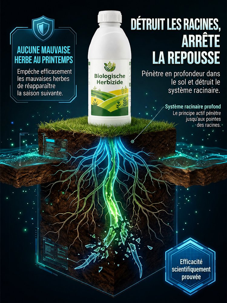 🛡️【1 üveg elegendő 20–30 L vízhez】 🌿 3 órán belül hat, gyökerestül irtja a gyomokat ✅ Alkalmas szántóföldekre, kertekbe és gyümölcsösökbe.