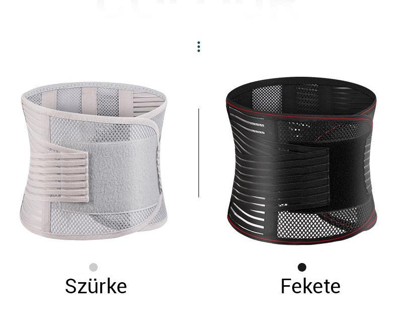 🔥Az ágyéki gerinc gondozása🎁Hőpréselt, lélegző acéllemezből készült derékvédő