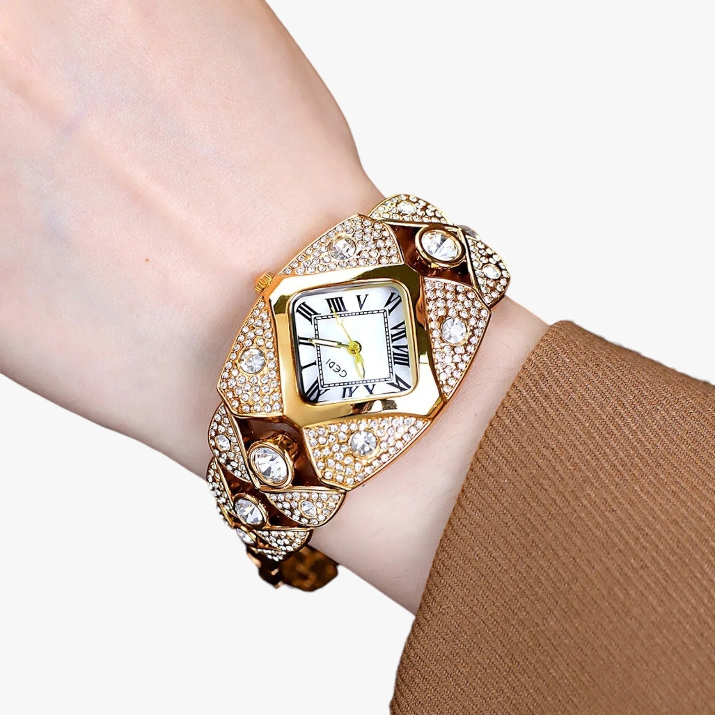 Callie | 2025 Elegance női karóra könnyű gyémánt tokkal és vízálló kialakítással