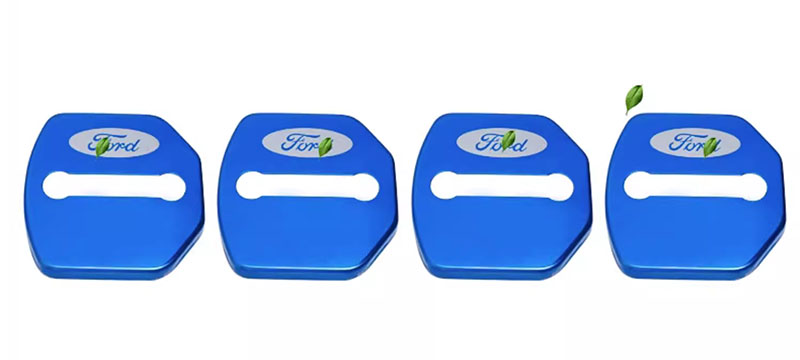 Forró Akció ✨50% Kedvezmény ✨Rozsdamentes Acél Korróziógátló Autó Ajtózár Védőburkolat 🔥4 db 🔥