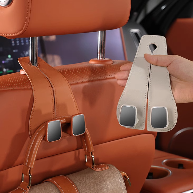 LUXHOOK prémium autósülés-akasztó – logó személyre szabása és helytakarékosság