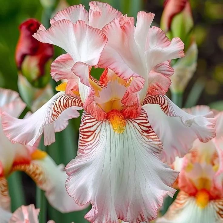 Borostyánfényű - Ritka írisz hagymák⚜️