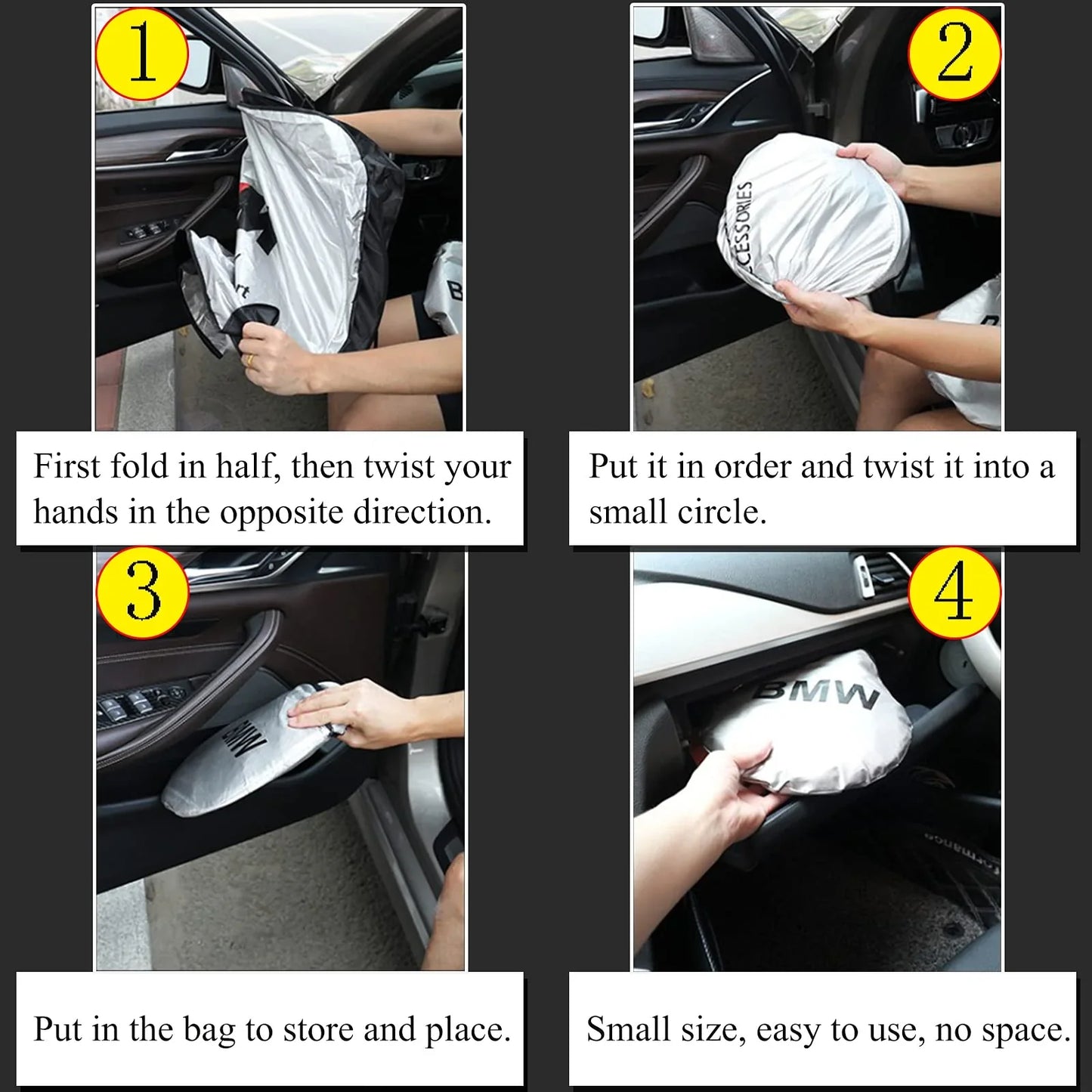 Autó napellenző, szélvédő hővédő