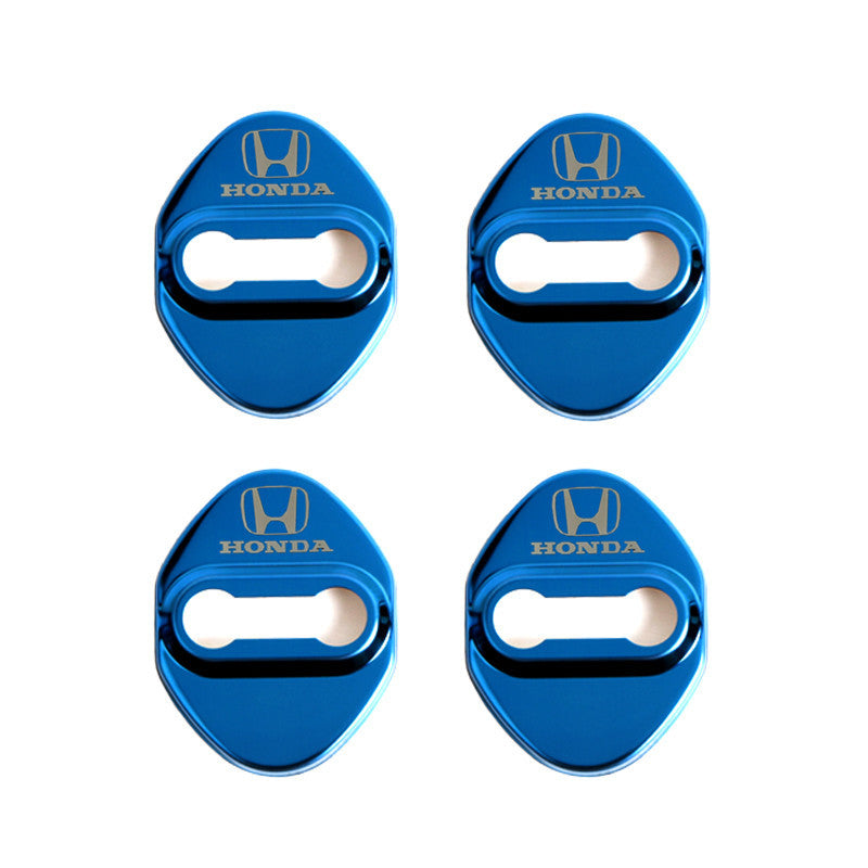 Forró Akció ✨50% Kedvezmény ✨Rozsdamentes Acél Korróziógátló Autó Ajtózár Védőburkolat 🔥4 db 🔥