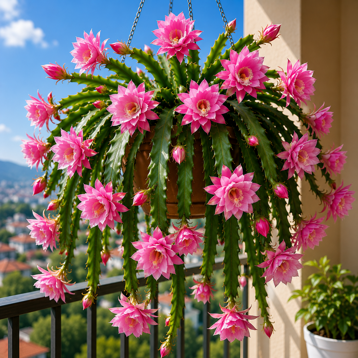 💫 Ritka Epiphyllum orchideakaktusz 🌸 A ritka virág, amelyet mindenki megcsodál