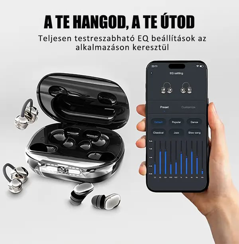 3 az 1-ben vezeték nélküli fülhallgató power bank funkcióval ellátott töltőtokkal