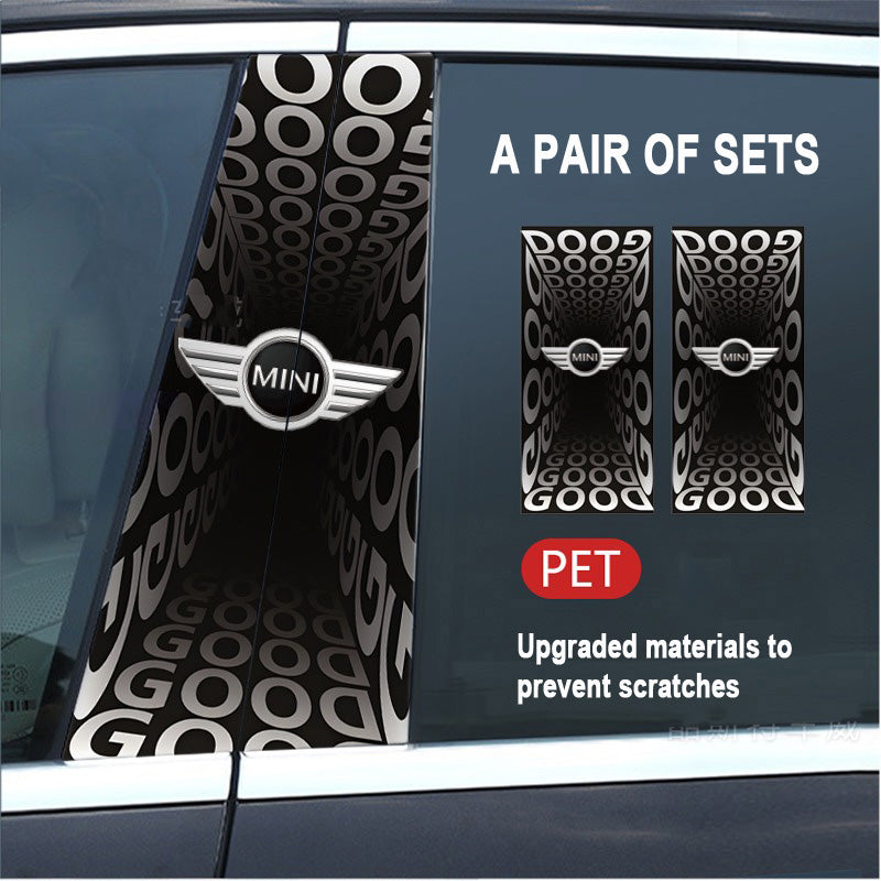 🔥Kiárusítás🔥2025-ös autó kreatív B-oszlop módosító HD védőfólia (2 db)