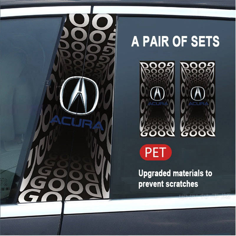 🔥Kiárusítás🔥2025-ös autó kreatív B-oszlop módosító HD védőfólia (2 db)