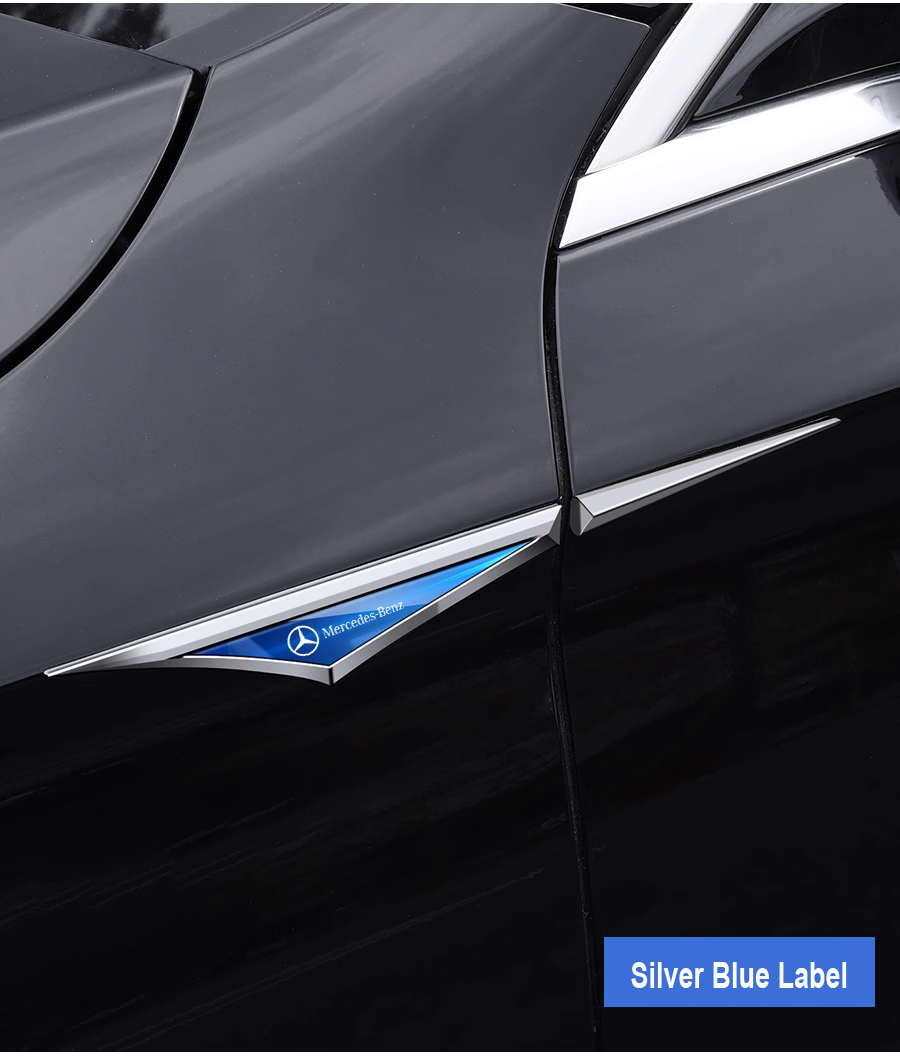 Kreatív horganyzott fém autómatricák✨2 db✨