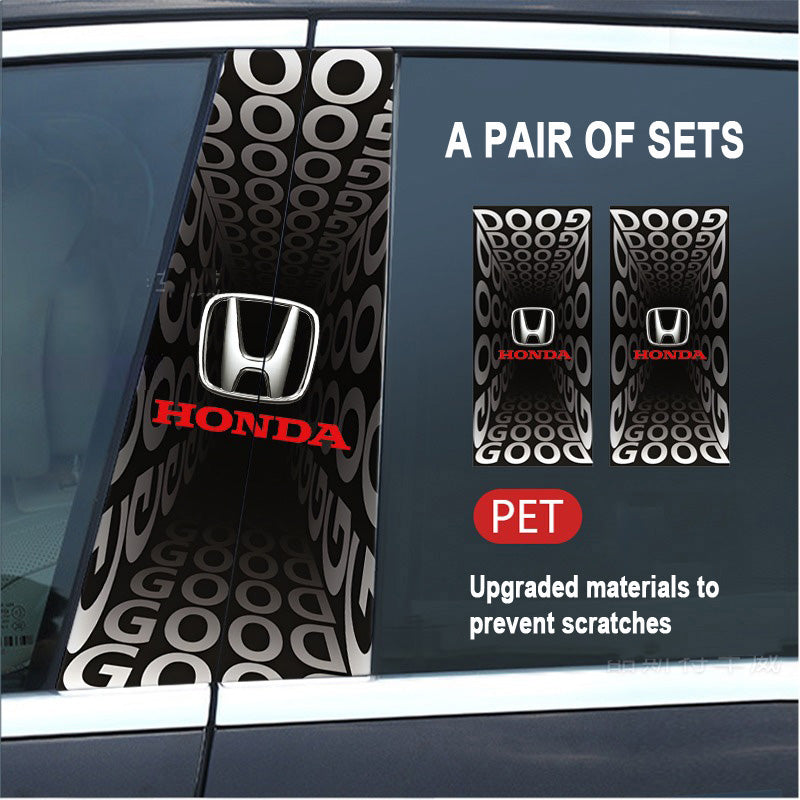 🔥Kiárusítás🔥2025-ös autó kreatív B-oszlop módosító HD védőfólia (2 db)