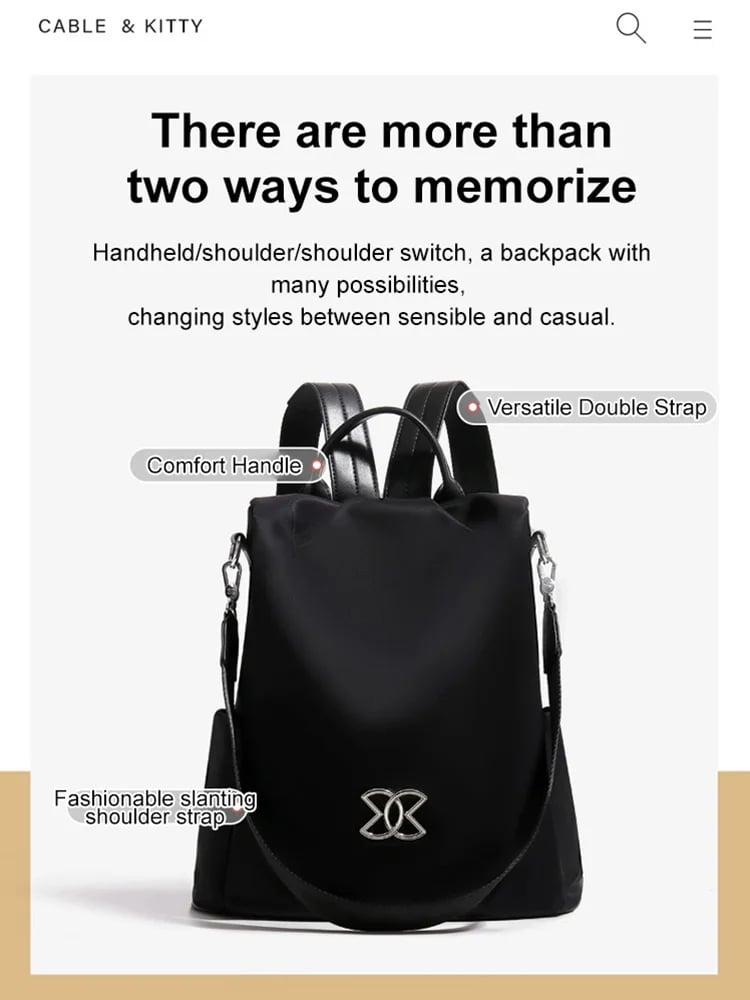 🔥Nagy kapacitású lopásgátló hátizsák