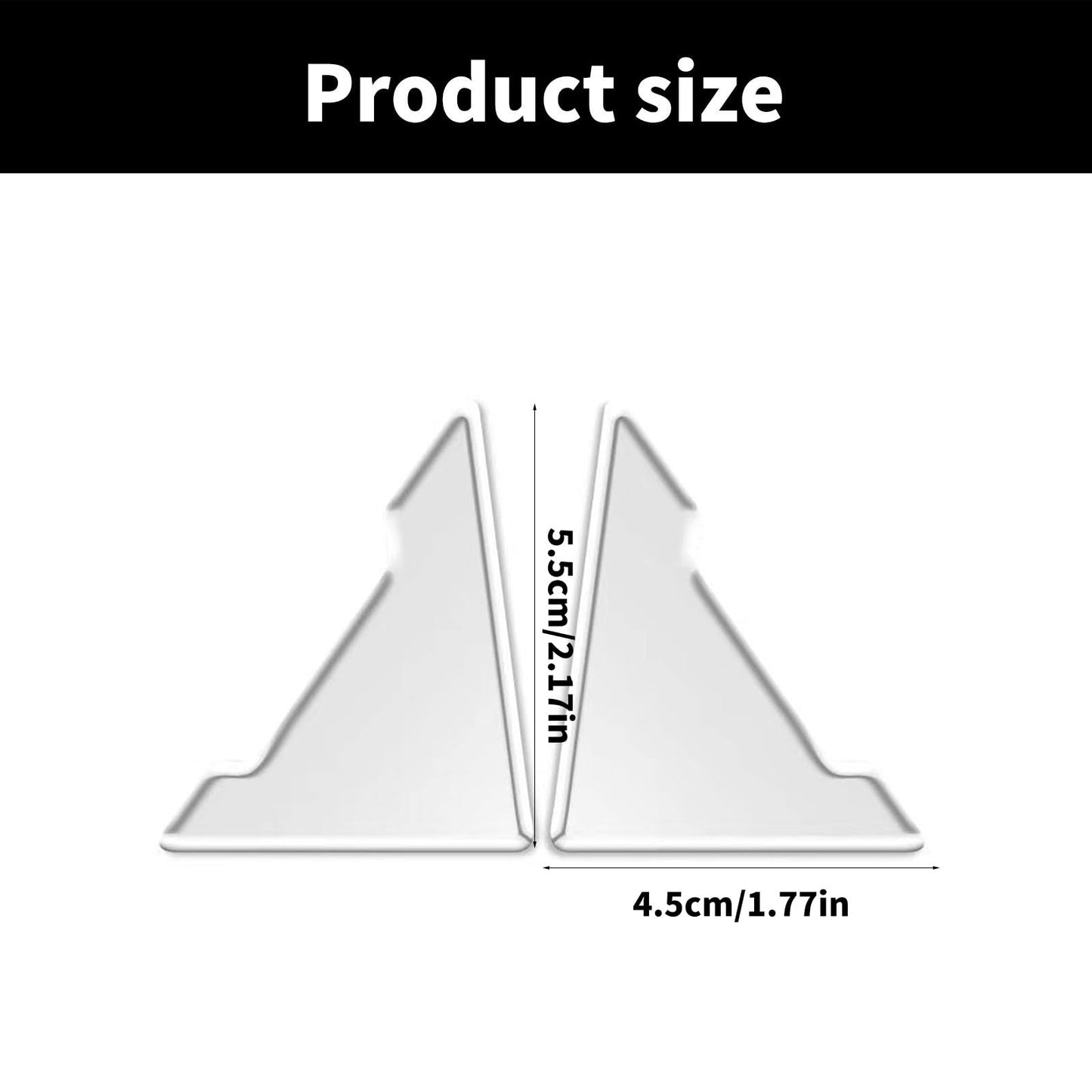 Átlátszó autóajtó élvédők