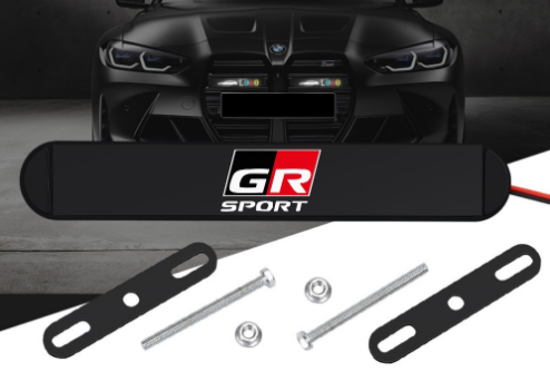 Forró akció ✨50% kedvezmény ✨Stílusos, hangulatos LED lámpa logóval az autó középső hűtőrácsára