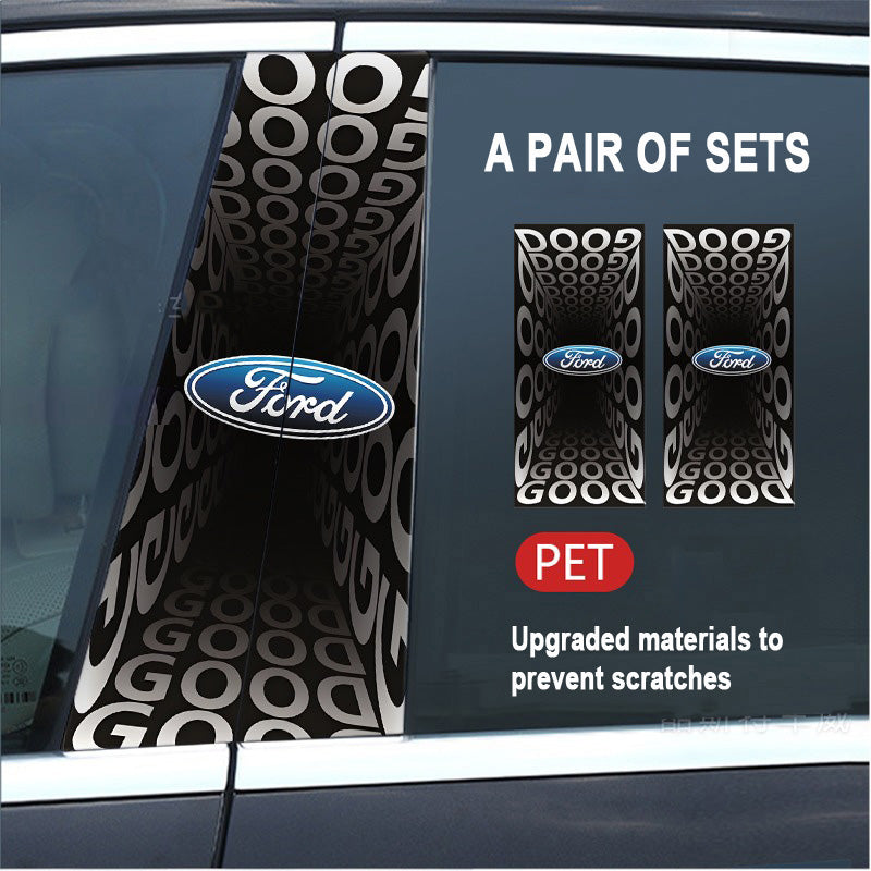 🔥Kiárusítás🔥2025-ös autó kreatív B-oszlop módosító HD védőfólia (2 db)