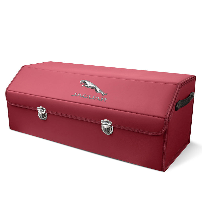 Bőr tárolórekesz az autó csomagtartójába