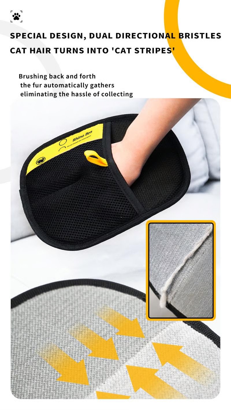 ✨⚡Újrafelhasználható antisztatikus kesztyűk állatszőr eltávolításához