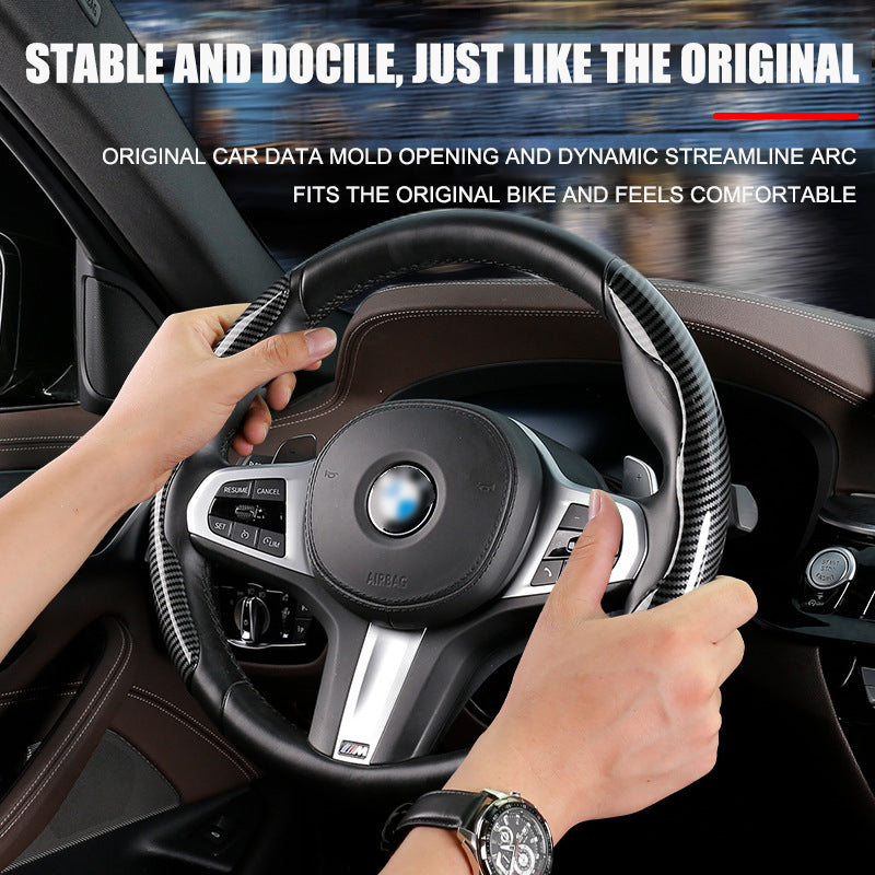 🔥Új univerzális karbon kormánykerék borítás (2 db)❗Minden modellhez illik