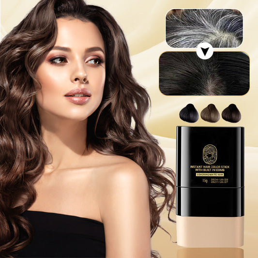 🎉 Vásárolj 2-t, és kapsz 1-et ingyen! 🎉 Azonnali hajfesték stift beépített fésűvel