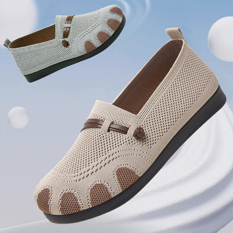 🔥Női lapos, puha talpú, sekély, felbújós alkalmi cipő