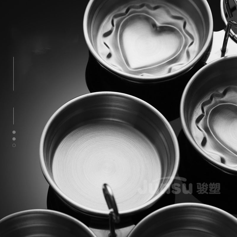 304-es rozsdamentes acélból készült tojásfőző