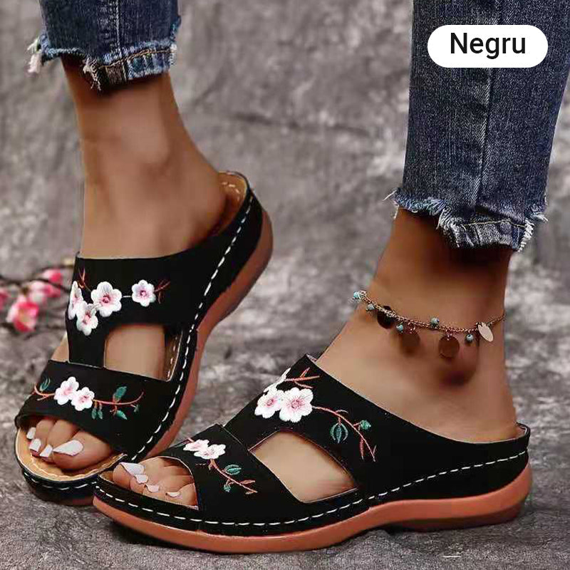 🏖️Kényelmes női, nyitott orrú platformpapucs