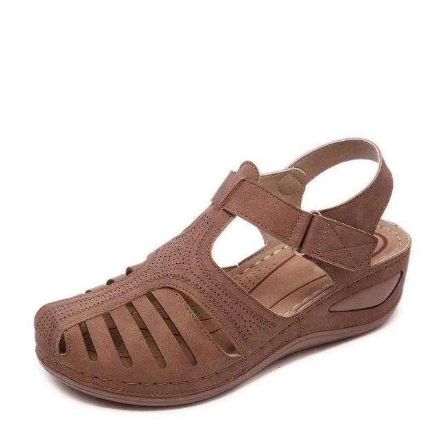 👡Prémium könnyű bőr szandál – Ortopédikus, kényelmes, stílusos✨🎁