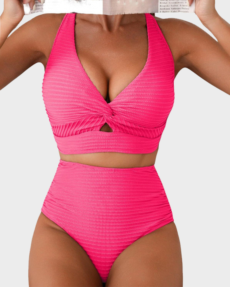 👙Magas derekú bikini szett