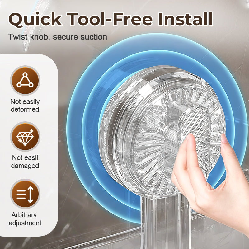 🔥🌿 Univerzális Levehető Csaptelep Tároló Állvány 🛁✨