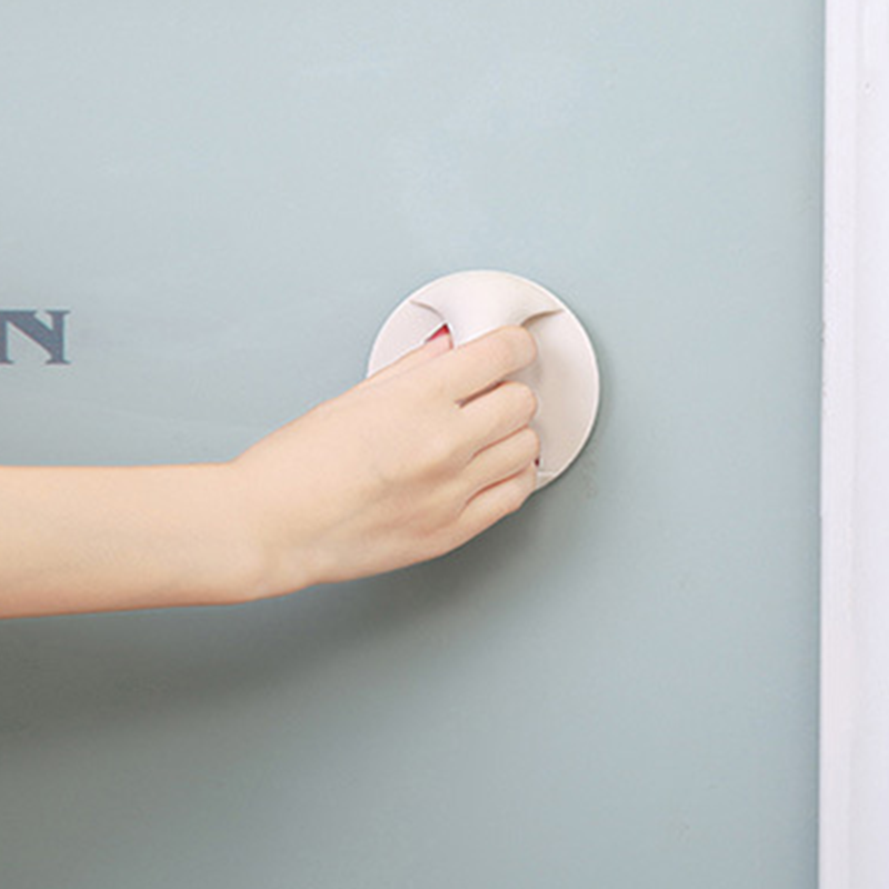 🏠Tartós, öntapadó, kerek ajtókilincsek❤️