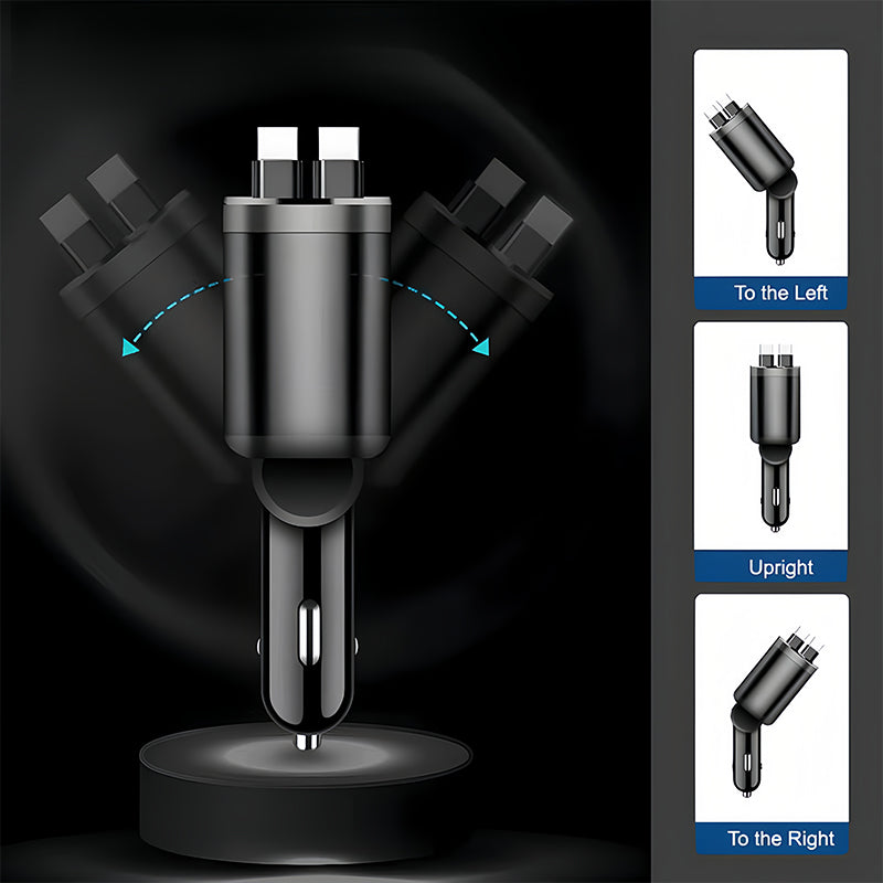 🚗Gyors autós töltő Starry Sky hangulatvilágítással✨