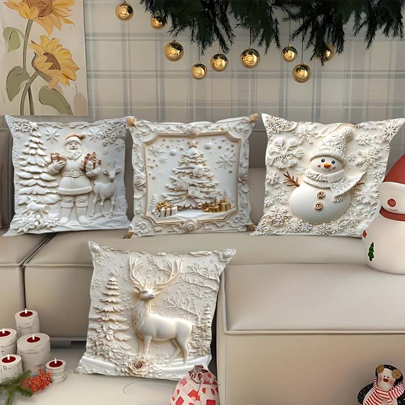 🎄Elegáns karácsonyi párnahuzatok