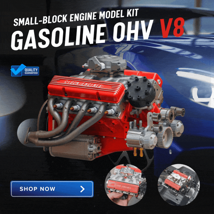 CISON benzinüzemű V8 OHV önszerelődő motormodell