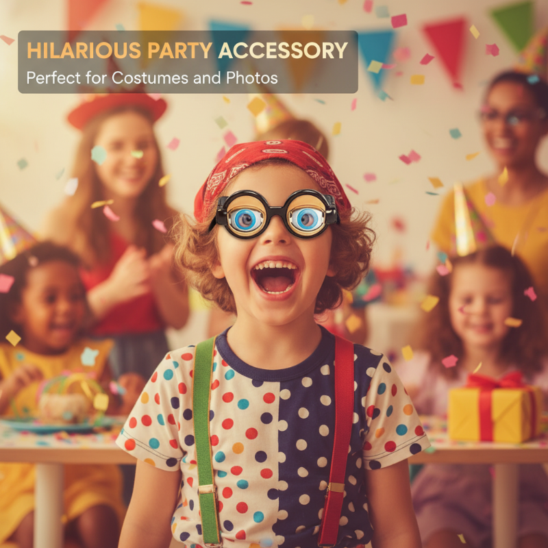 🔥Ünnepi akció – 50% kedvezmény!! 🏆⚡ Villám akció💥 Vidám kacsintós szemüvegek