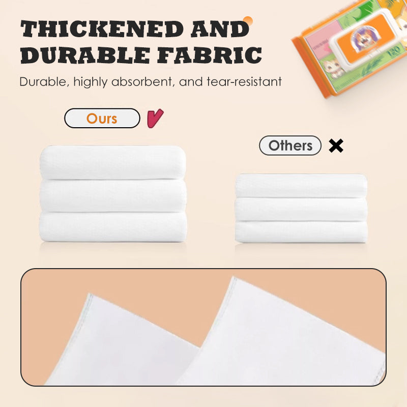 🐱Háziállat-ápoló törlőkendő kesztyűk, öblítést nem igényelnek🐶