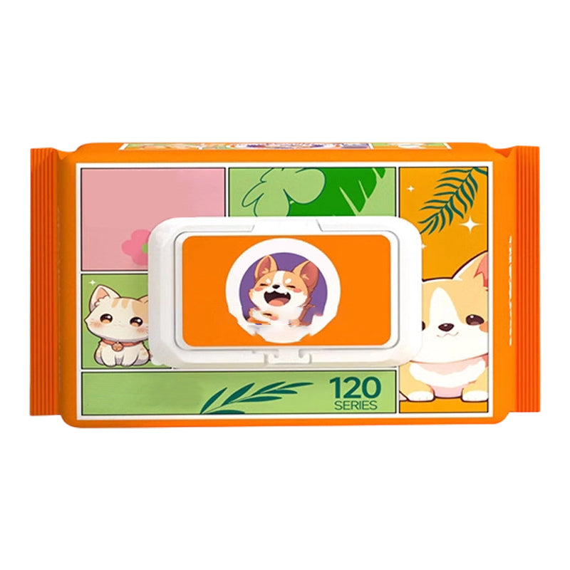 🐱Háziállat-ápoló törlőkendő kesztyűk, öblítést nem igényelnek🐶