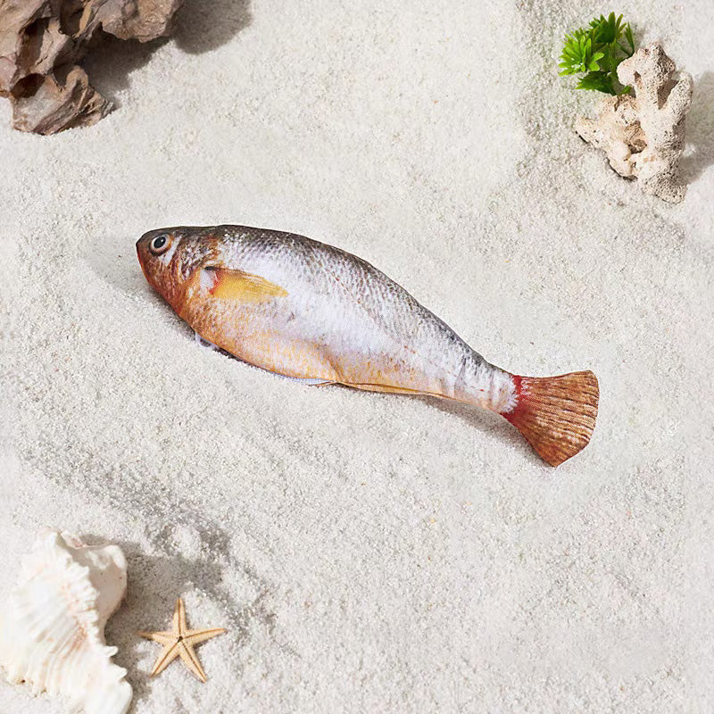 🐈Realisztikus ugrálóhalas játék macskáknak