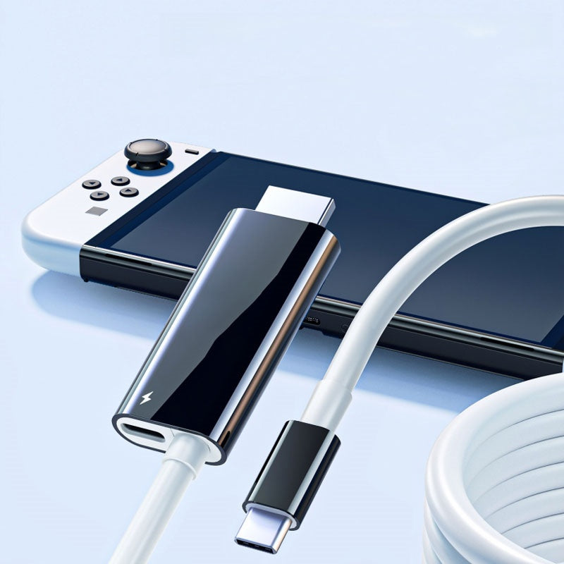 USB-C - HDMI töltőkábel