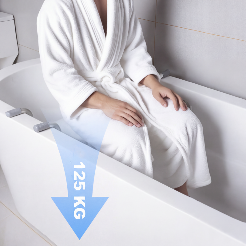 🛁 50% kedvezmény🚿 Csúszásgátló kádlépcső, stabil rögzítés, tágas tárolóhely 💦Ingyenes szállítás